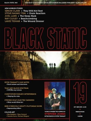 cover image of Black Static #19 Magazine